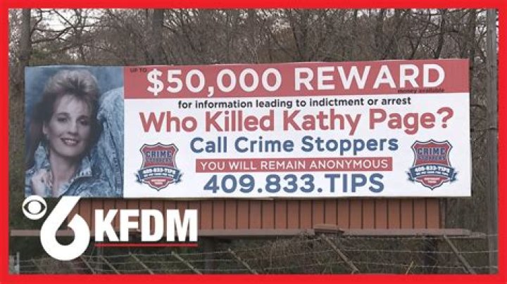 Kathy Page Billboard, Unsolved Murder Case and Where Is Steve Page Today?