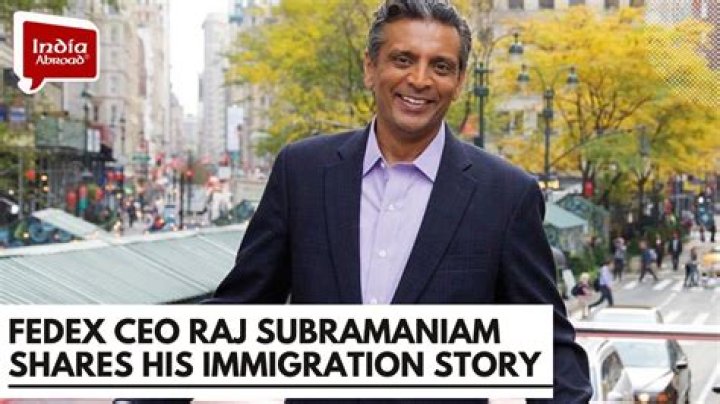 Raj Subramaniam Net Worth 2022, New FedEx CEO Salary and Earnings In Number